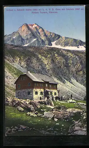 AK Arthur v. Schmid Hütte mit Säuleck