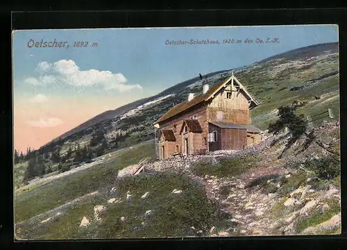 AK Oetscher-Schutzhaus am Oetscher