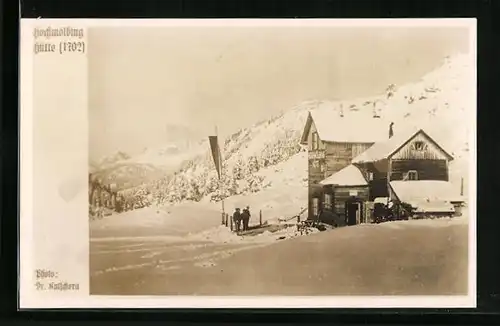 AK Hochmölbing-Hütte, Panorama im Schnee