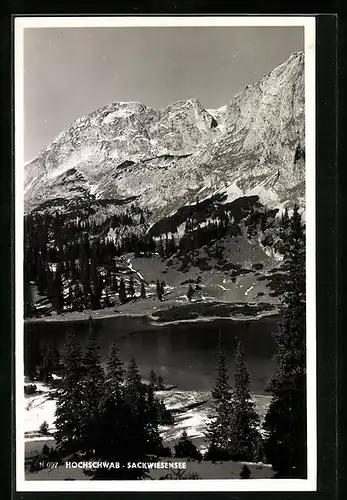 AK Sonnschienhütte im Hochschwab, Sackwiesensee