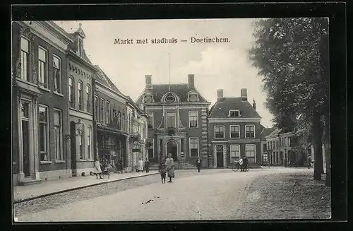 AK Doetinchem, Markt met stadhuis