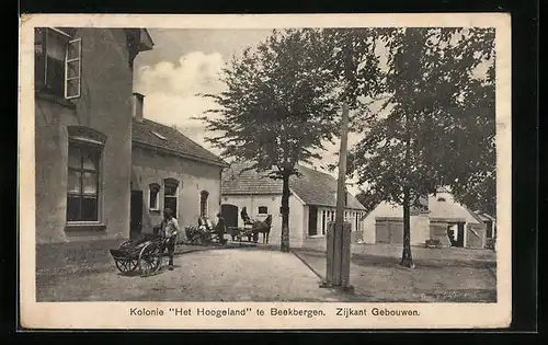 AK Beekbergen, Kolonie Het Hoogeland, Zijkant Gebouwen