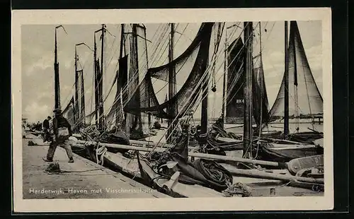 AK Harderwijk, Haven met Visschersschuiten