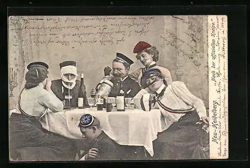 AK Neu-Heidelberg, Nach der offiziellen Kneipe, studentische Szene