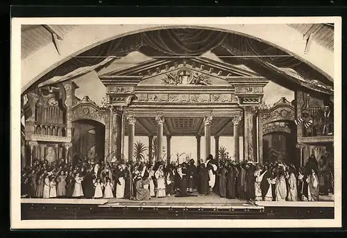 AK Erl, Passionsspiel 1912 - Einzug in Jerusalem