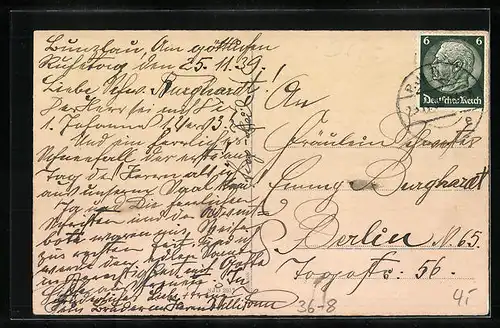 Präge-AK Sinnspruch, Was Gott verheisst, das kann er auch tun.