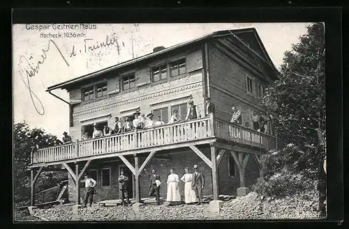 AK Caspar Geitner-Haus, Berghütte am Hocheck