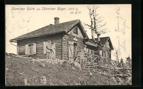 AK Türnitzer Hütte, Berghütte am Türnitzer Höger