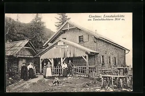 AK Ennstalerhütte, Berghütte am Tamischbachturm