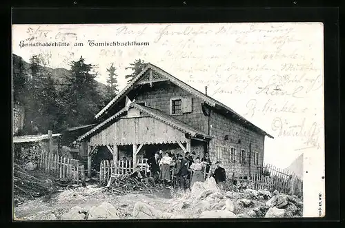 AK Ennsthalerhütte, Berghütte am Tamischbachturm