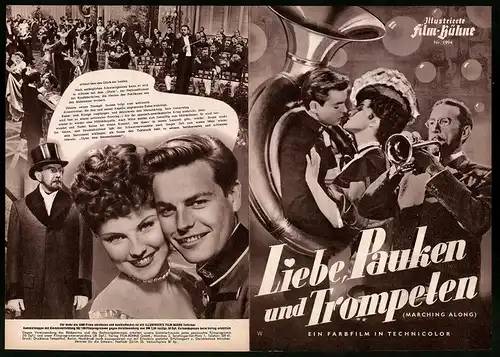 Filmprogramm IFB Nr. 1994, Liebe, Pauken und Trompeten, Clifton Webb, Debra Paget, Regie: Henry Koster