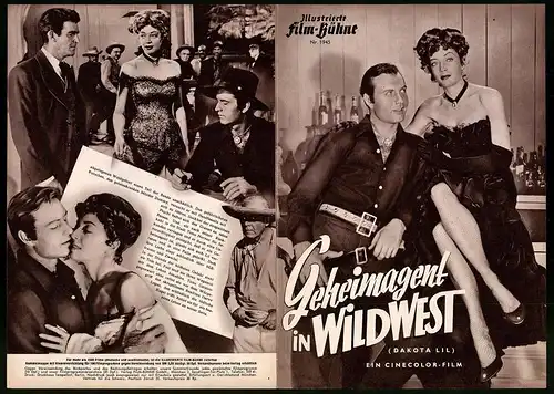 Filmprogramm IFB Nr. 1945, Geheimagent in Wildwest, George Montgomery, Marie Windsor, Regie: Lesley Selander