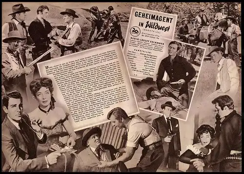 Filmprogramm IFB Nr. 1945, Geheimagent in Wildwest, George Montgomery, Marie Windsor, Regie: Lesley Selander