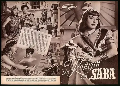 Filmprogramm IFB Nr. 1818, Die Königin von Saba, Leonora Ruffo, Gino Cervi, Regie: Pietro Francisci