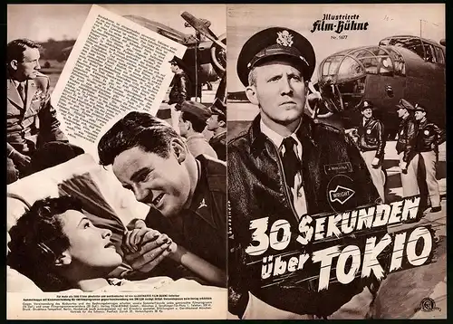 Filmprogramm IFB Nr. 1677, 30 Sekunden über Tokio, Van Hohnson, Phyllis Thaxter, Regie: Mervyn LeRoy