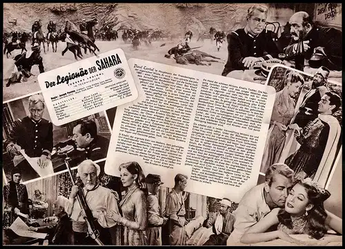 Filmprogramm IFB Nr. 2135, Der Legionär der Sahara, Alan Ladd, Richard Conte, Regie: Joseph Pevney