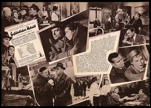 Filmprogramm IFB Nr. 2131, Gefährlicher Urlaub, James Mason, Claire Bloom, Regie: Carol Reed