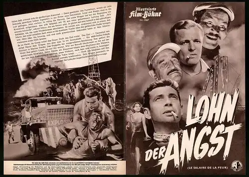 Filmprogramm IFB Nr. 2067, Lohn der Angst, Yves Montand, Charles Vanel, Regie: H. G. Clouzot