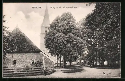 AK Rolde, Weg n. d. Hunebedden
