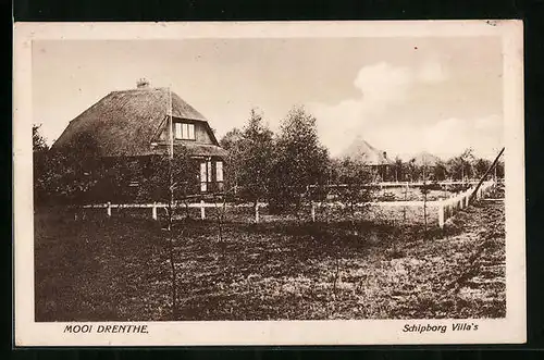 AK Schipborg, Villa`s, Mooi Drenthe