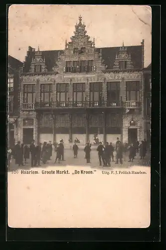 AK Haarlem, Groote Markt en De Kroon