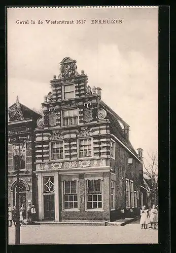 AK Enkhuizen, Gevel in de Westerstraat