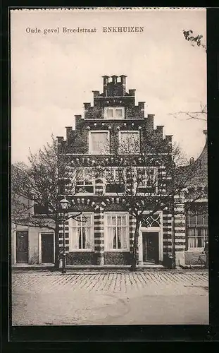 AK Enkhuizen, Oude gevel Breedstraat