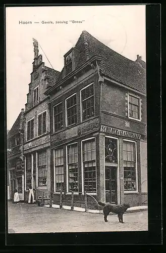 AK Hoorn, Gevels, zeeslag Bossu