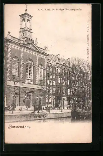 AK Amsterdam, R. C. Kerk de Zaaijer Keizersgracht