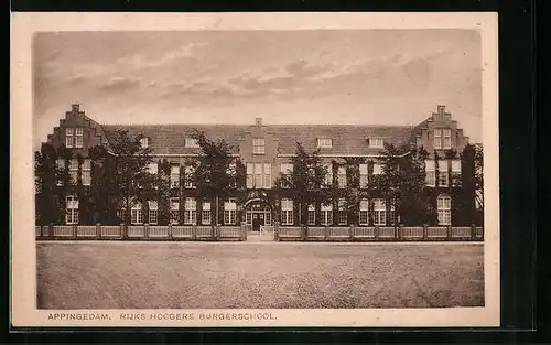 AK Appingedam, Rijks Hoogere Burgerschool