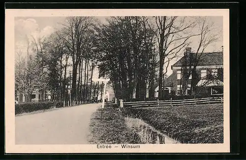 AK Winsum, Entrée