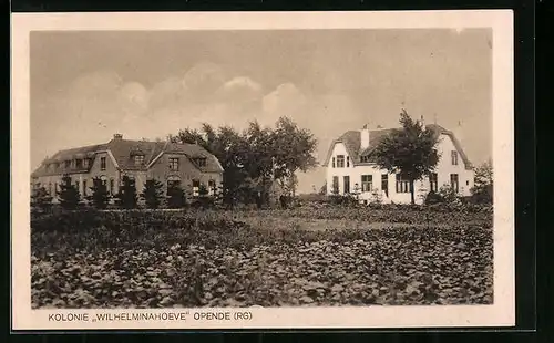 AK Opende, Kolonie Wilhelminahoeve