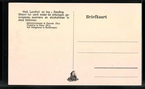 AK Opende, Kolonie Wilhelminahoeve