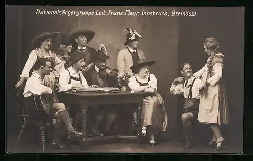 AK Nationalsängergruppe Leit: Franz Mayr, Innsbruck, Breinössl