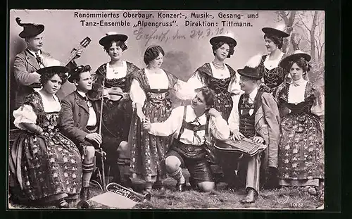 AK Oberbayr. Konzert-, Musik-, Gesang- und Tanz-Ensemble Alpengruss