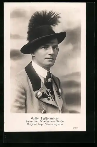 AK Willy Faltermeier, Leiter von D`Münchner Star`n
