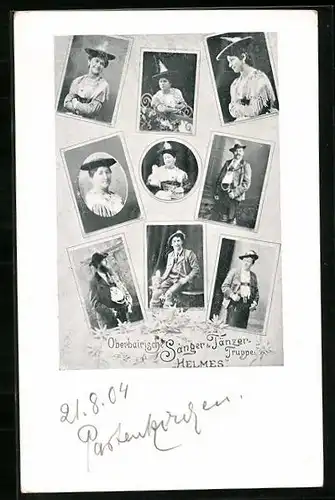 AK Oberbayrische Sänger- & Tänzer-Truppe Helmes