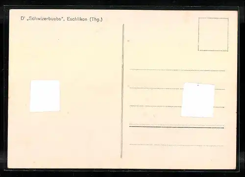 AK D`Schwizerbuebe aus Eschlikon mit Akkordeons