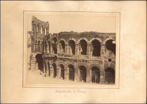 Fotografie unbekannter Fotograf, Ansicht Verona, San Zenokerk te Verona