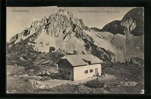 AK Klagenfurterhütte, mit Bielschitza