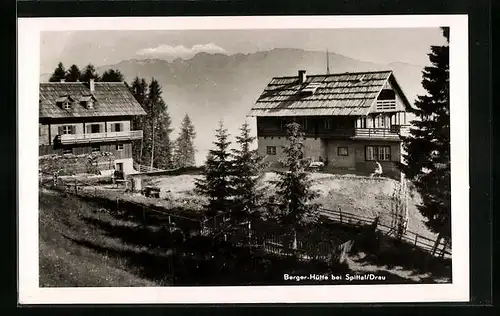 AK Berger-Hütte, Berghütte bei Spittal / Drau