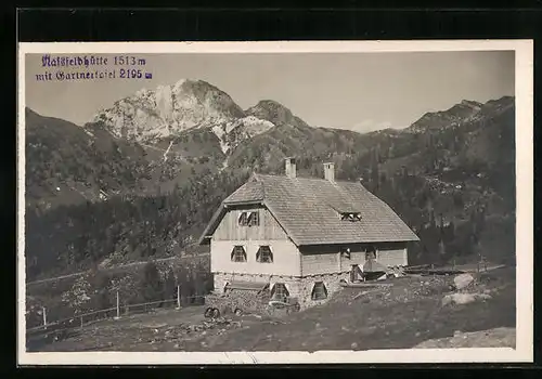 AK Nassfeldhütte, mit Gartnerkofel