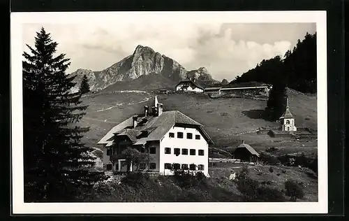 AK Plöckenhaus, mit Pic di Tumau und grossem Paal