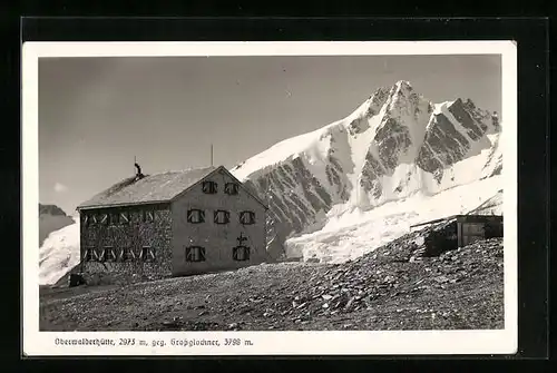AK Oberwalderhütte, gegen Grossglockner