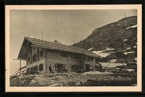AK Zeppezanerhaus, Berghütte auf dem Untersberg