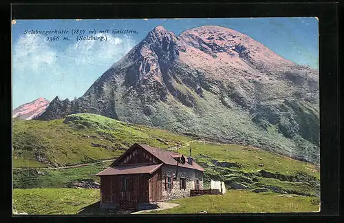 AK Salzburgerhütte, Berghütte mit Gaisstein