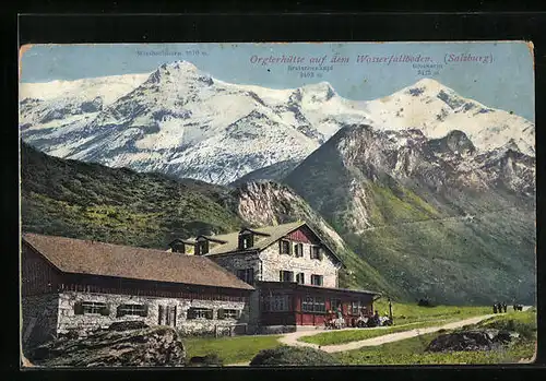 AK Orglerhütte, Berghütte auf dem Wasserfallboden