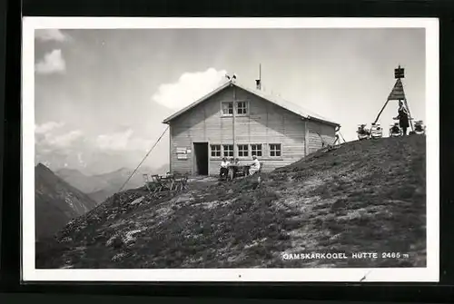 AK Gamskarkogel Hütte, Bergpanorama