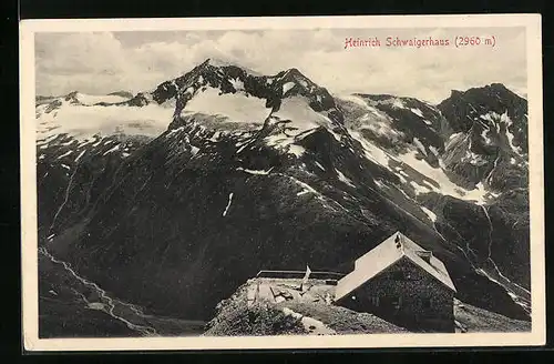 AK Heinrich Schwaigerhaus, Bergpanorama
