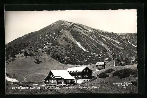 AK Südwienerhütte, Spirzingerkogel